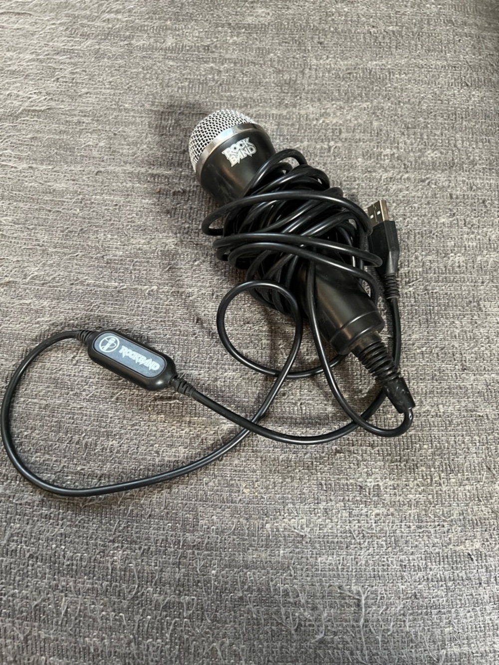 Logitech Black USB Microphone with Integrated Cable